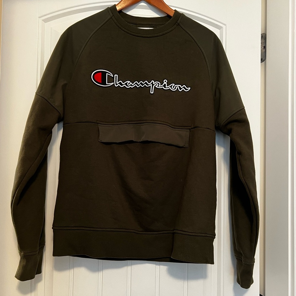Champion Men's Green Sweater